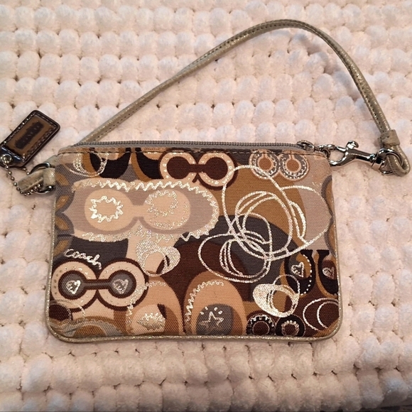 Coach Poopy bundles purse and wristlet - Picture 3 of 14